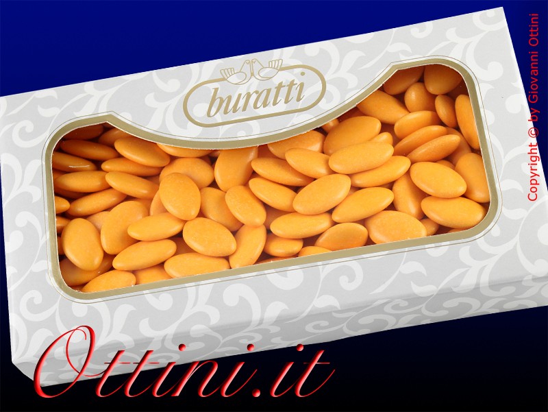 Confetti Buratti Cioccolato Giallo 1 Kg