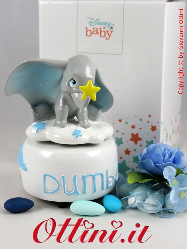 Dumbo Azzurro - Carillon - Originale Walt Disney