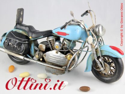 E3399 Harley Davidson softail heritage riproduzione modellino collezione Bomboniera in metallo vintage