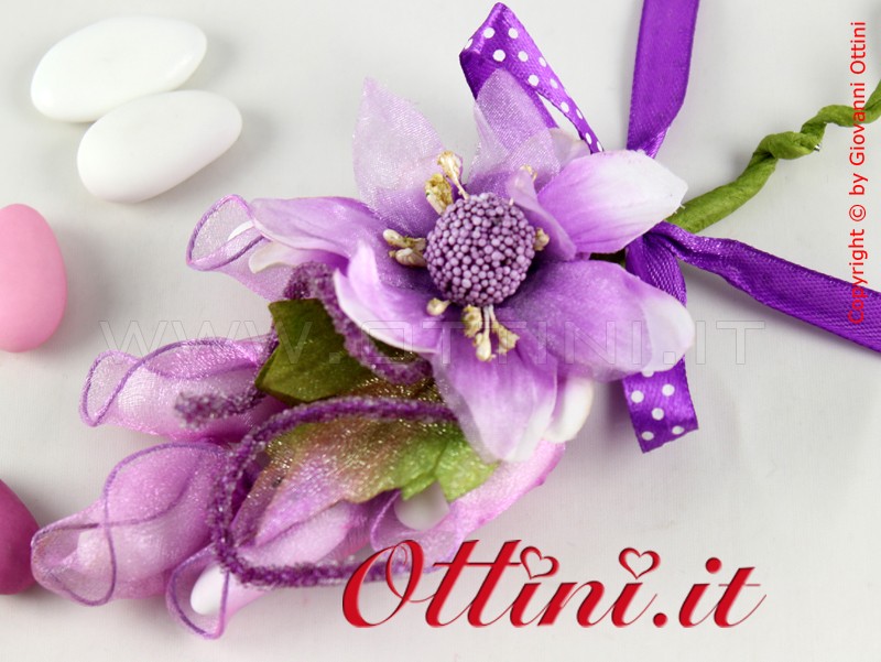 29 - Composizione Margherita Lilla