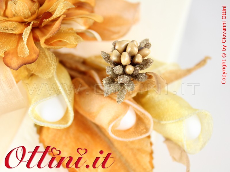 Pick Portaconfetti Dalia Fuxia con racchette - Confezione per bomboniera in abbinamento con le bomboniere di Ottini.it