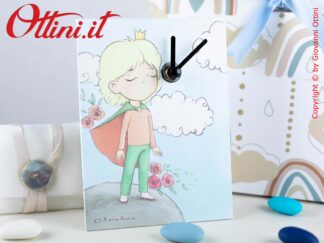 23611 Claraluna - Orologio da tavolo a batteria piccolo principe