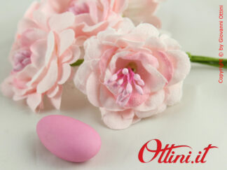 Fiorellino Rosa con Pistilli ideale per decorare sacchettini, scatole bomboniera, articoli da regalo. Ottimo effetto riempitivo.