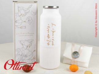 24025 Claraluna - Il Macinasale o pepe di Claraluna è una bomboniera utile sia in cucina che per la tavola, completa di confezione regalo.