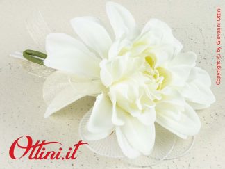 54 - Composizione Dalia colore Panna