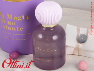 25162G Claraluna - Il diffusore Grande Viola con gesso plissè è completo di astuccio e confezione. Bomboniera utile per Matrimonio e anniversari.