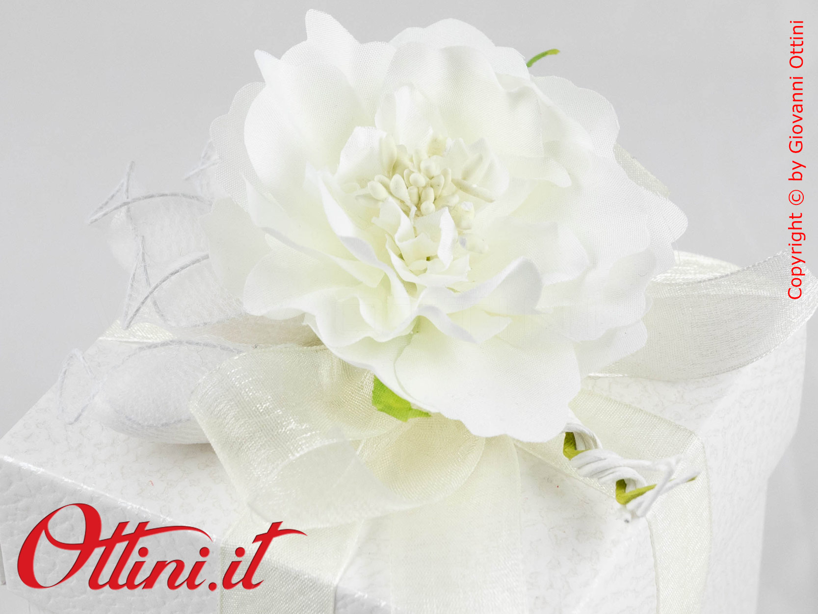 58 - Composizione Ortensia Crema