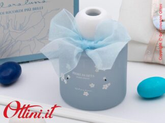 26242 Claraluna - Il Diffusore Profumatore Azzurro Fiori 50ml è un profumatore per ambienti in boccetta satinata completo del kit essenza e della confezione