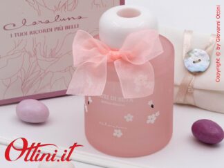 26245 Claraluna - Il Diffusore Profumatore Rosa Fiori 120ml è un profumatore per ambienti in boccetta satinata completo del kit essenza e della confezione