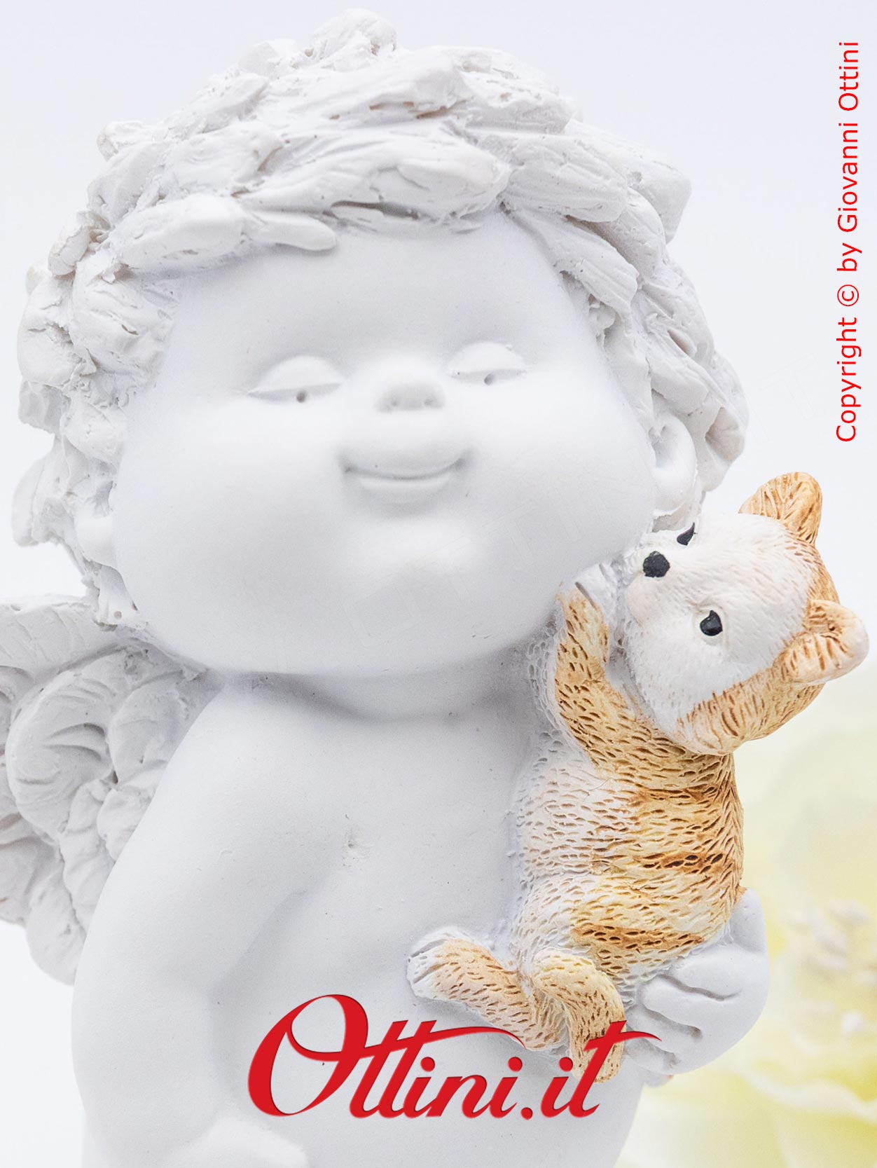 L'Angelo Grande Igor con i cuccioli di cane e gatto è una serie dedicata anche ai pelosetti delle nostre famiglie, disponibili in 4 diversi modelli.
