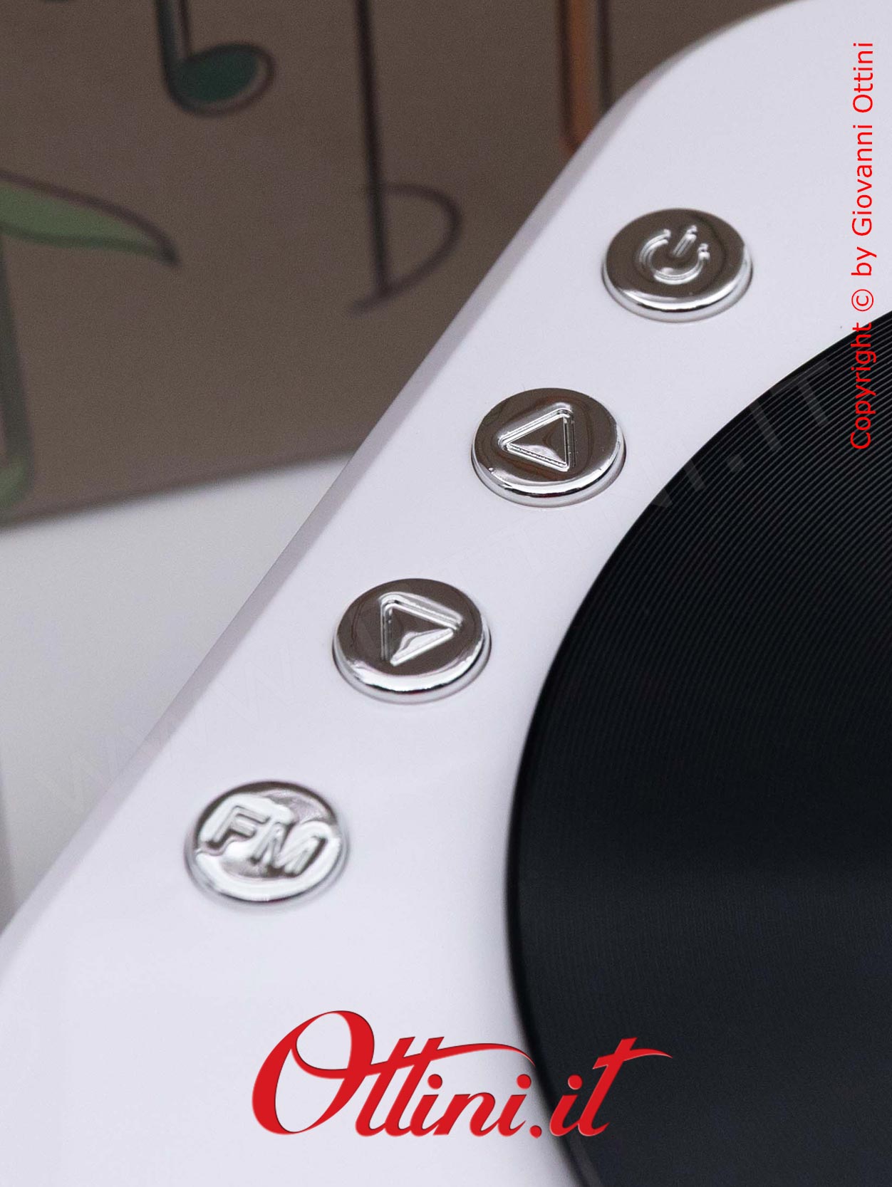 D9174 - La Radio Speaker Giradischi con Microfono Bluetooth è un regalo tecnologico e bomboniera utile dal design vintage. Musica e sound eccezionali.